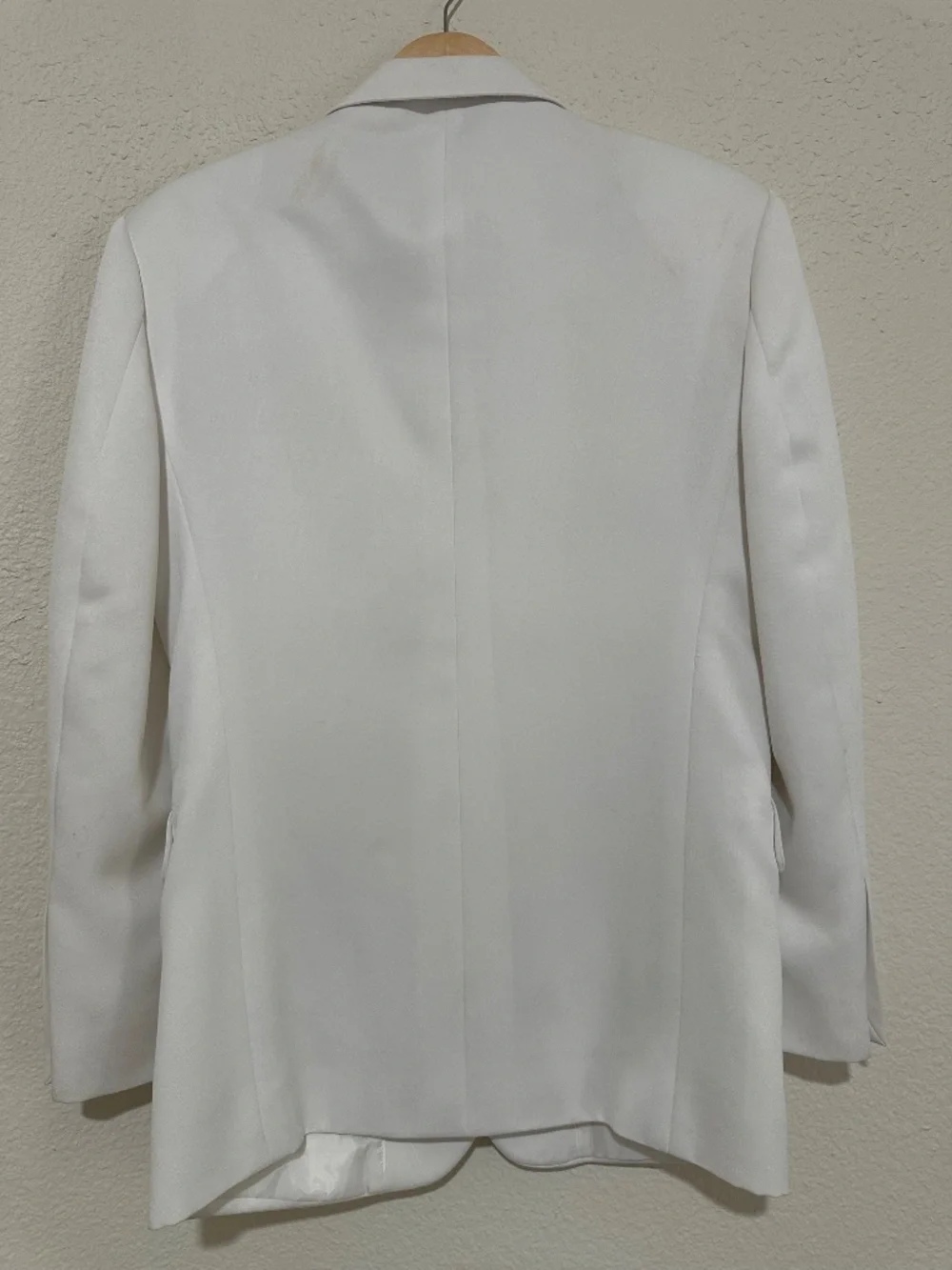 Vintage 1970s GINO CAPPELI White 2-Piece Suit - Mens Cut - Disco/Studio 54